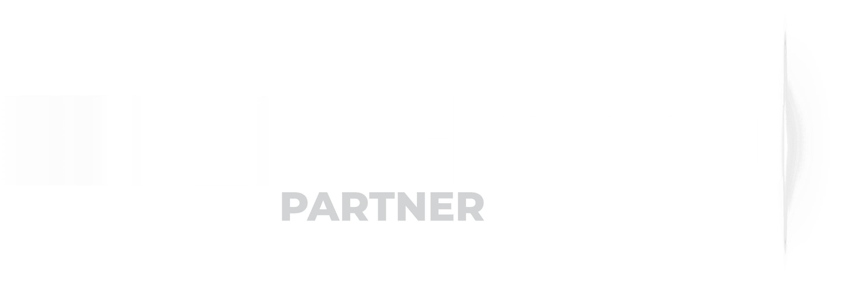 white race to zero logo with 'partner' underneath